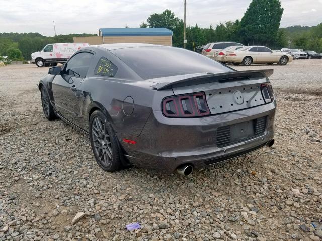 1ZVBP8CF7D5266981 - 2013 FORD MUSTANG GT GRAY photo 3