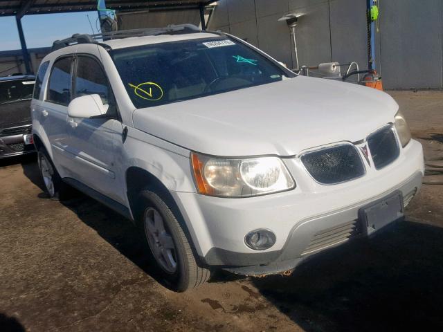 2CKDL63F966030943 - 2006 PONTIAC TORRENT WHITE photo 1