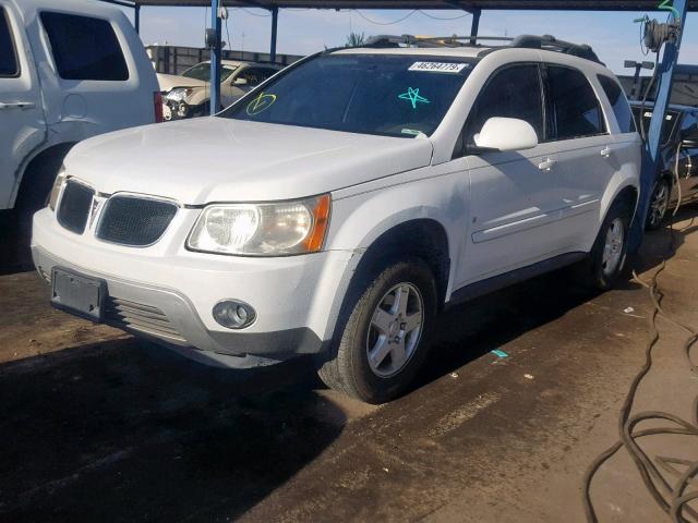 2CKDL63F966030943 - 2006 PONTIAC TORRENT WHITE photo 2