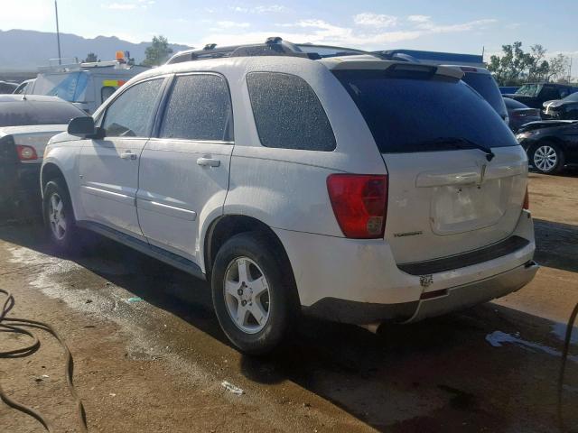 2CKDL63F966030943 - 2006 PONTIAC TORRENT WHITE photo 3