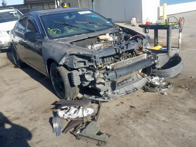 1G1ZK57B89F189991 - 2009 CHEVROLET MALIBU LTZ შავი ფოტო 1