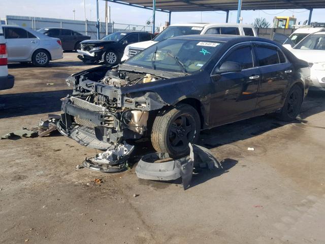 1G1ZK57B89F189991 - 2009 CHEVROLET MALIBU LTZ შავი ფოტო 2