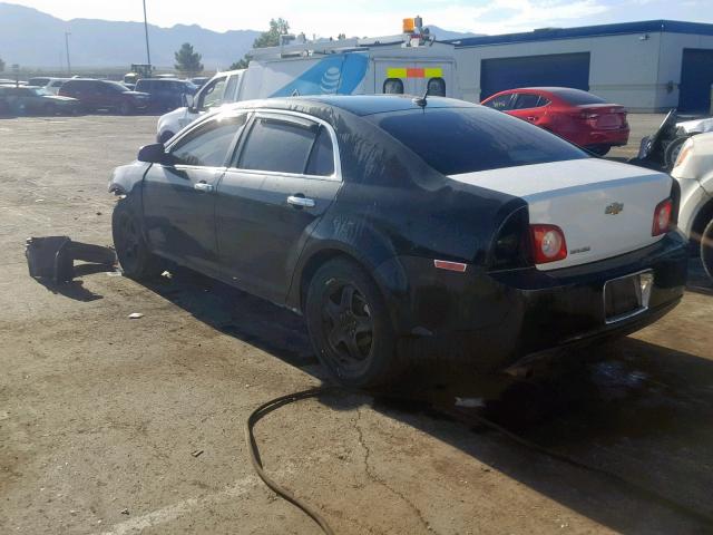 1G1ZK57B89F189991 - 2009 CHEVROLET MALIBU LTZ შავი ფოტო 3