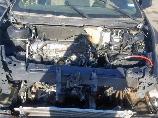 1G1ZK57B89F189991 - 2009 CHEVROLET MALIBU LTZ შავი ფოტო 7