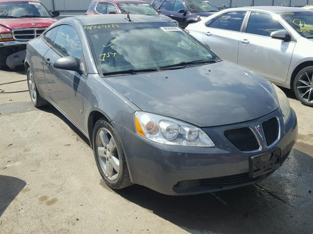 1G2ZH17N684127786 - 2008 PONTIAC G6 GT GRAY photo 1