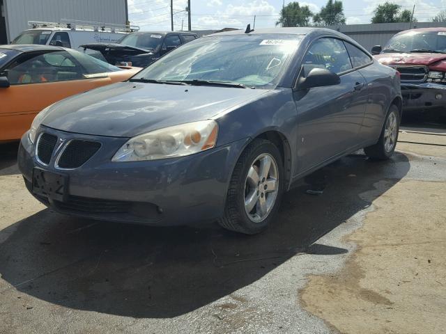 1G2ZH17N684127786 - 2008 PONTIAC G6 GT GRAY photo 2