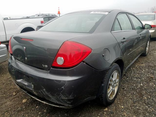 1G2ZG548954115104 - 2005 PONTIAC G6 GRAY photo 4