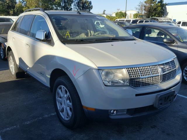 2LMDU68C37BJ26983 - 2007 LINCOLN MKX CREAM photo 1