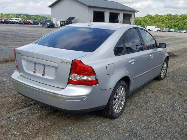 YV1MS390652061617 - 2005 VOLVO S40 2.4I SILVER photo 4