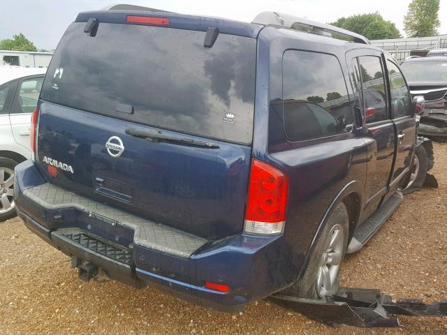 5N1AA0NDXBN605013 - 2011 NISSAN ARMADA SV BLUE photo 4