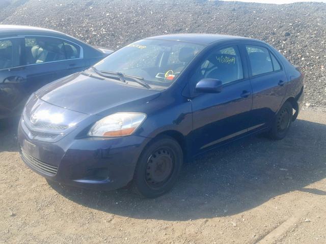 JTDBT923171126089 - 2007 TOYOTA YARIS BLUE photo 2