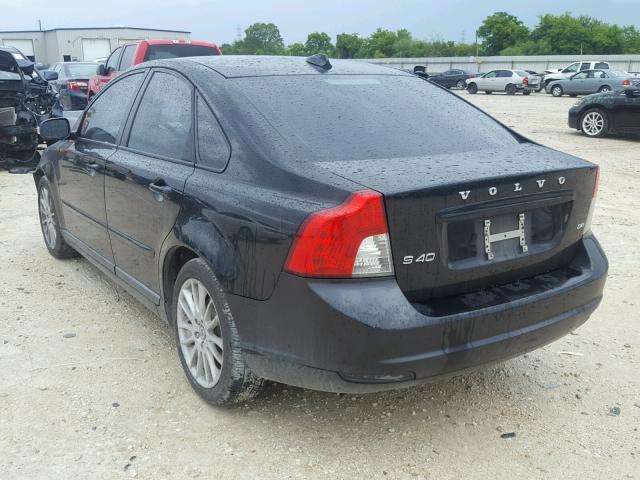 YV1382MS0A2496138 - 2010 VOLVO S40 2.4I BLACK photo 3