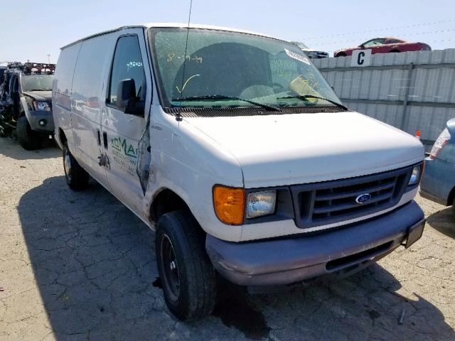 1FTNE24L76DA55425 - 2006 FORD E250 WHITE photo 1