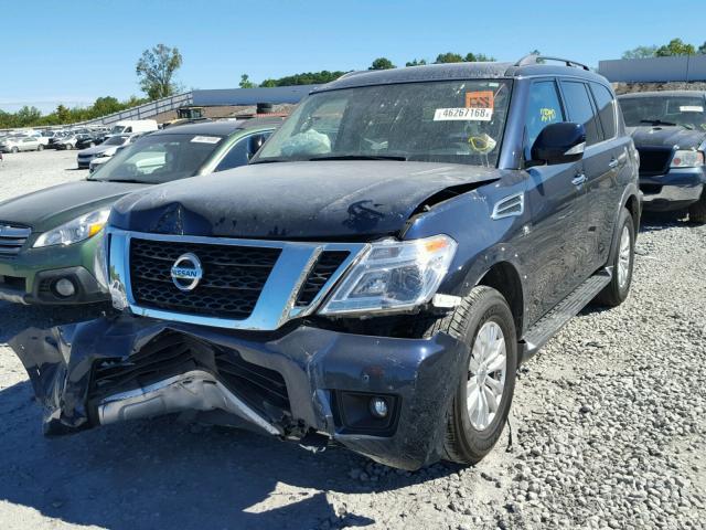 JN8AY2ND2J9052400 - 2018 NISSAN ARMADA SV BLUE photo 2