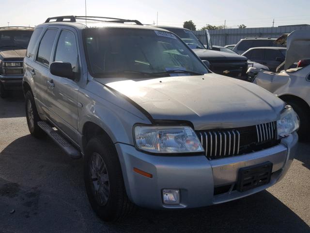 4M2CU561X6KJ08938 - 2006 MERCURY MARINER TEAL photo 1