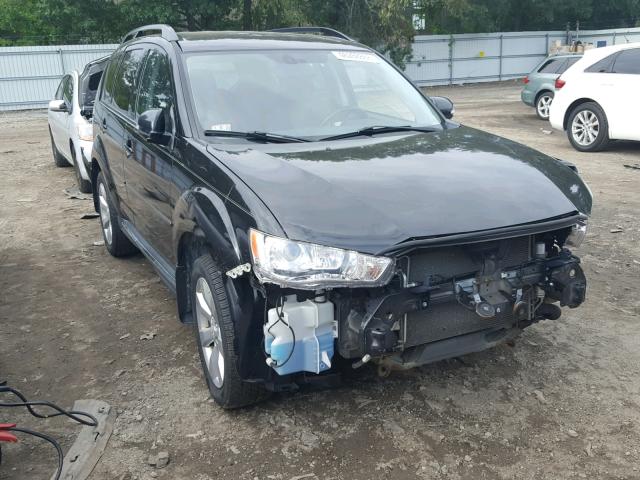 JA4JT4AX3AZ009300 - 2010 MITSUBISHI OUTLANDER BLACK photo 1