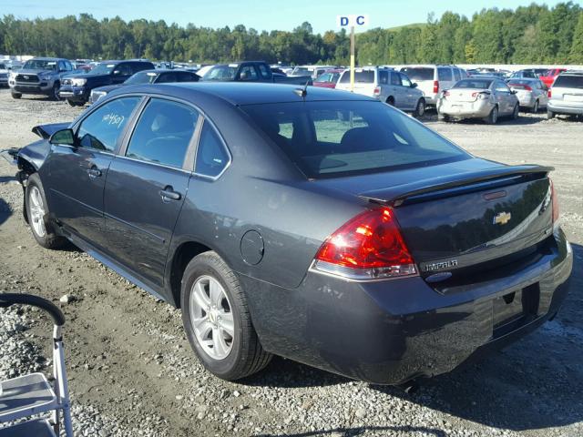 2G1WA5E34E1172463 - 2014 CHEVROLET IMPALA LIM BLACK photo 3