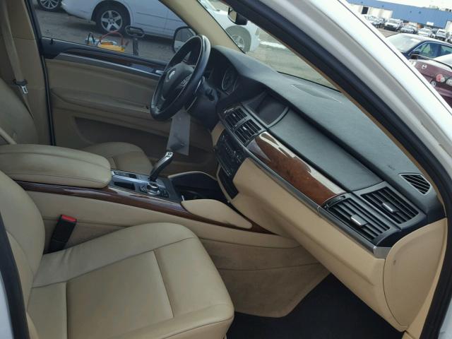 5UXFG2C5XE0C45065 - 2014 BMW X6 XDRIVE3 WHITE photo 5