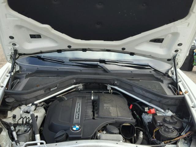 5UXFG2C5XE0C45065 - 2014 BMW X6 XDRIVE3 WHITE photo 7