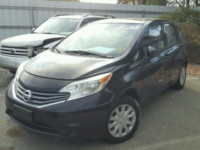 3N1CE2CP6GL357069 - 2016 NISSAN VERSA NOTE BLACK photo 2