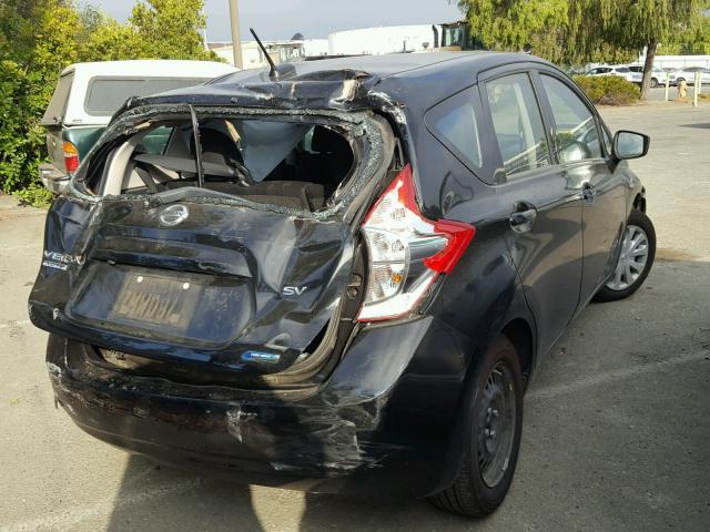 3N1CE2CP6GL357069 - 2016 NISSAN VERSA NOTE BLACK photo 4