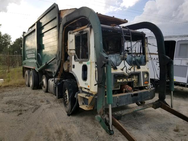 1M2AV04C2GM016225 - 2016 MACK 600 MRU600 GREEN photo 1