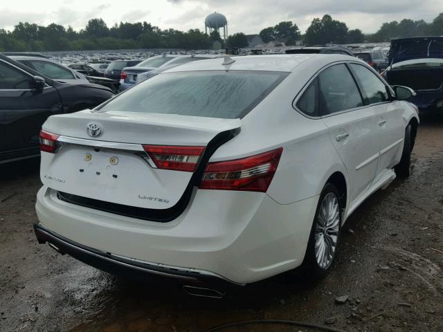 4T1BK1EB2JU275717 - 2018 TOYOTA AVALON XLE WHITE photo 4