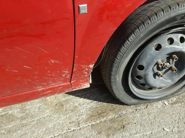 KL1TD66697B713128 - 2007 CHEVROLET AVEO BASE 红色 照片 9