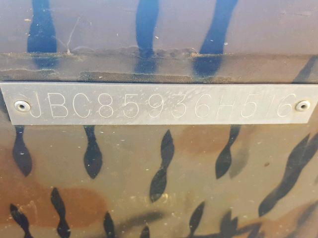 JBC85936H516 - 2016 OTHR MARINE LOT GREEN photo 10