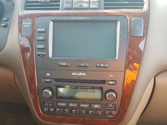 2HNYD18675H516651 - 2005 ACURA MDX TOURIN CREAM photo 9