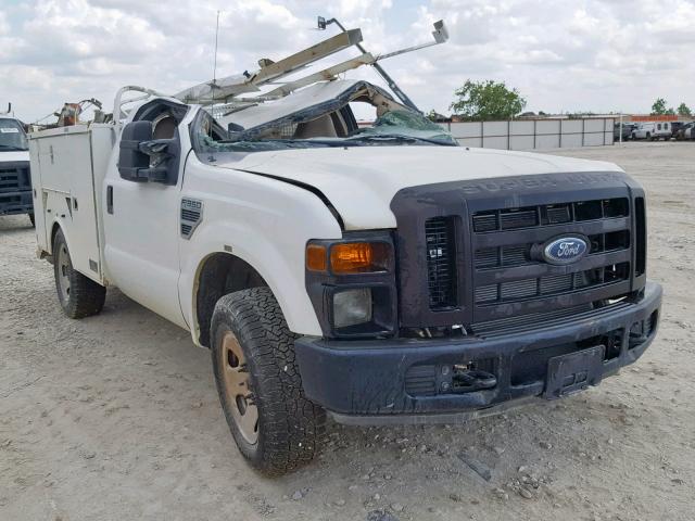 1FDWF30588EC95686 - 2008 FORD F350 SRW S WHITE photo 1