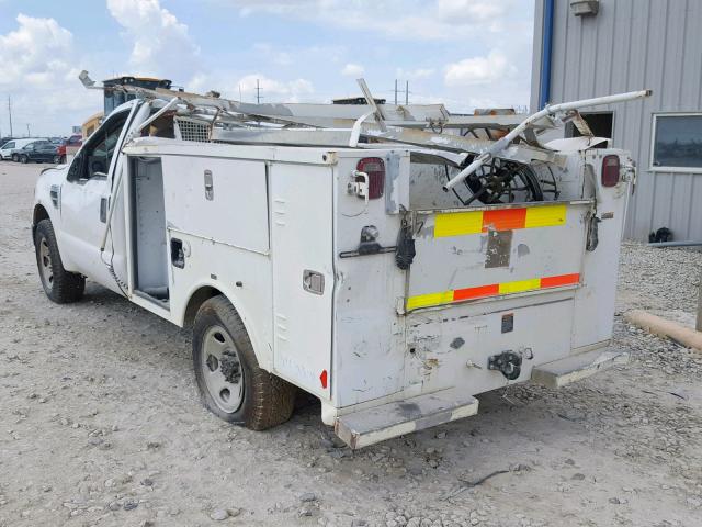 1FDWF30588EC95686 - 2008 FORD F350 SRW S WHITE photo 3