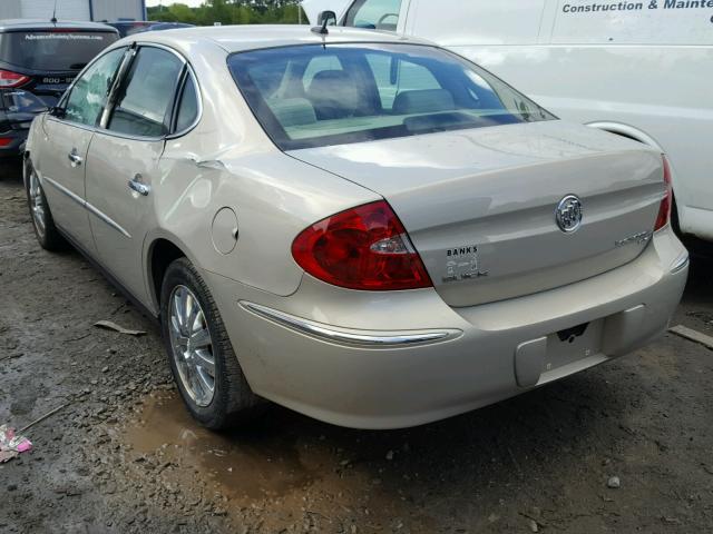 2G4WC582891183620 - 2009 BUICK LACROSSE C SILVER photo 3