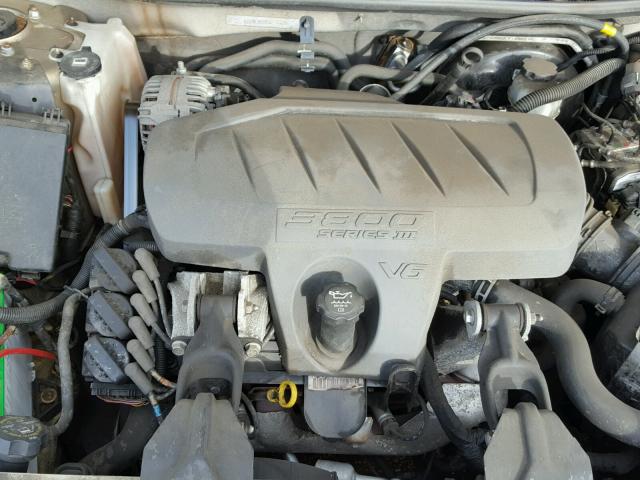 2G4WC582891183620 - 2009 BUICK LACROSSE C SILVER photo 7