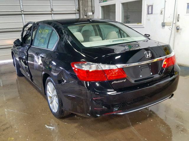 1HGCR2F89FA009523 - 2015 HONDA ACCORD EXL BLACK photo 3