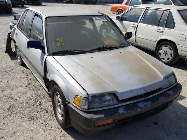 1HGED3644KA056642 - 1989 HONDA CIVIC DX SILVER photo 1