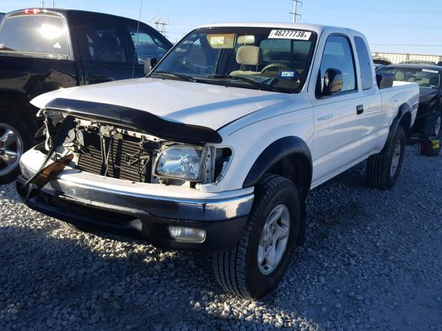 5TESN92N62Z079958 - 2002 TOYOTA TACOMA XTR 白色 照片 2