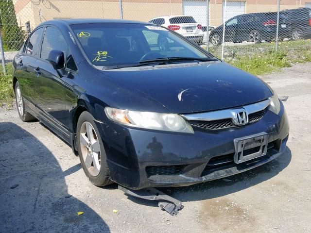 2HGFA1F61AH013122 - 2010 HONDA CIVIC LX-S შავი ფოტო 1