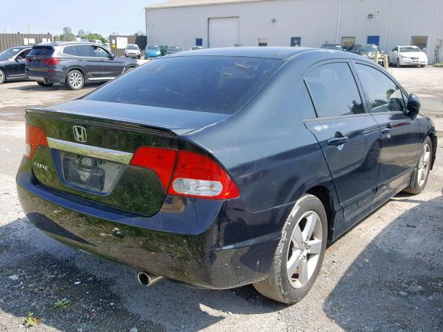 2HGFA1F61AH013122 - 2010 HONDA CIVIC LX-S შავი ფოტო 4