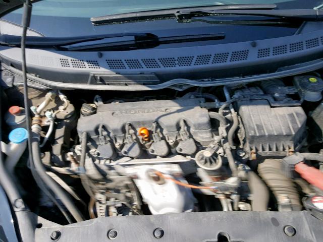 2HGFA1F61AH013122 - 2010 HONDA CIVIC LX-S შავი ფოტო 7