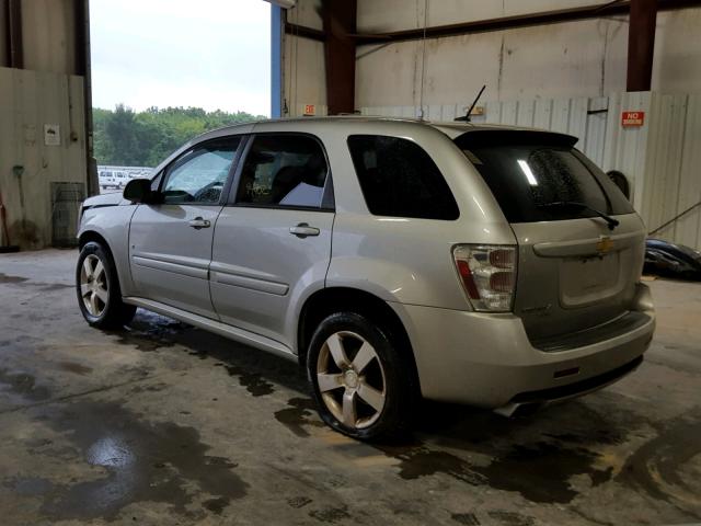 2CNDL737886029156 - 2008 CHEVROLET EQUINOX SP GRAY photo 3