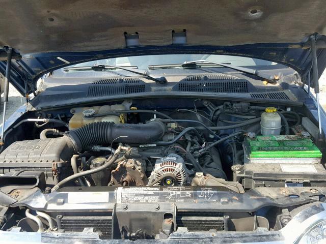 1J4GL58K45W547196 - 2005 JEEP LIBERTY LI BLUE photo 7