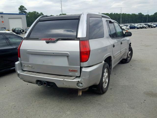 1GKES12S246182232 - 2004 GMC ENVOY XUV SILVER photo 4