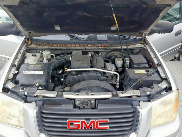 1GKES12S246182232 - 2004 GMC ENVOY XUV SILVER photo 7