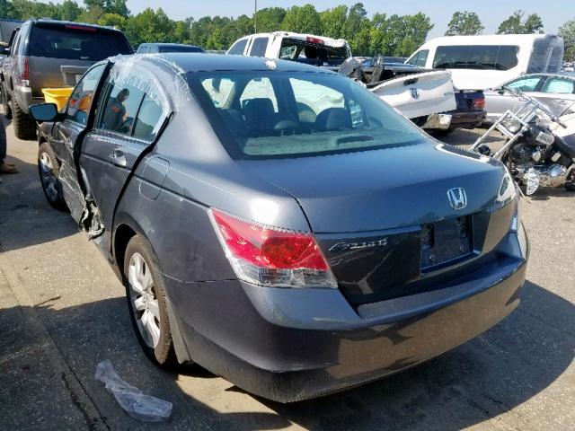 1HGCP2F85AA025958 - 2010 HONDA ACCORD EXL GRAY photo 3