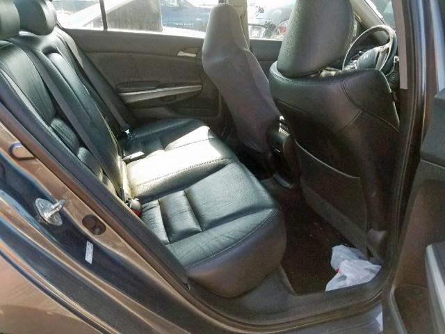 1HGCP2F85AA025958 - 2010 HONDA ACCORD EXL GRAY photo 6