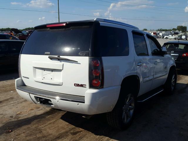 1GKFK63887J157776 - 2007 GMC YUKON DENA WHITE photo 4