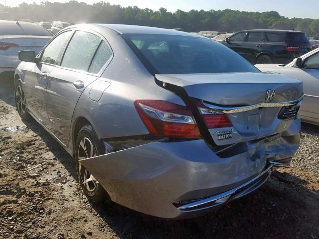 1HGCR2F3XHA176271 - 2017 HONDA ACCORD LX SILVER photo 3