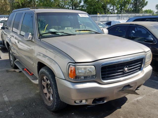 1GYEK13RXXR405718 - 1999 CADILLAC ESCALADE TAN photo 1