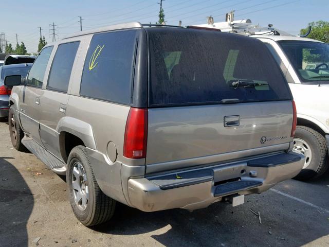 1GYEK13RXXR405718 - 1999 CADILLAC ESCALADE TAN photo 3